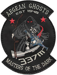 Aegean Ghosts Est 1948 Masters Dark 337m PVC Patch