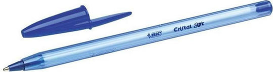 Στυλό 1.20mm Μπλέ Μπίλια Cristal Soft Bic 951434