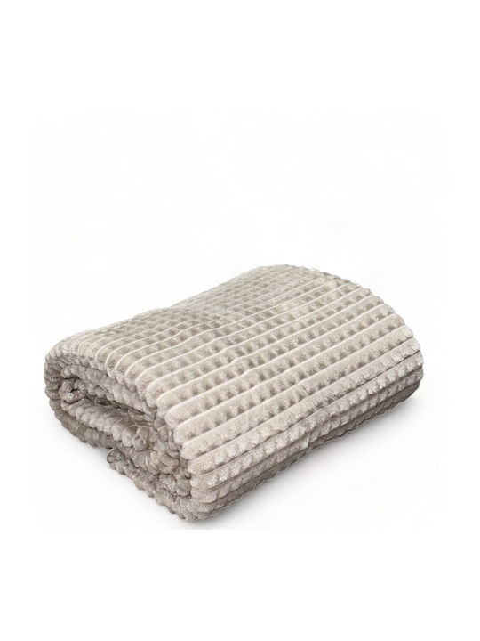 Olia Home Fleece Decke Übergröße 220x240cm