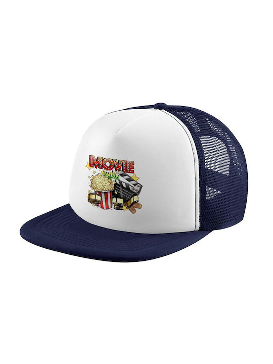 Koupakoupa Kids' Hat Fabric Movie Night White