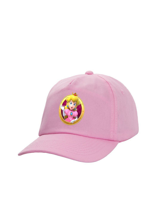 Koupakoupa Παιδικό Καπέλο Υφασμάτινο Princess Peach Toadstool Ροζ