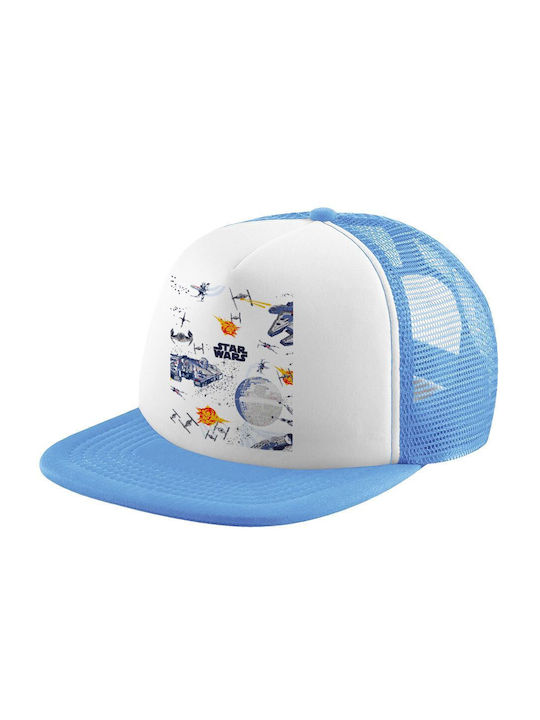 Koupakoupa Παιδικό Καπέλο Υφασμάτινο Ο Πόλεμος Των Άστρων Γαλάζιο
