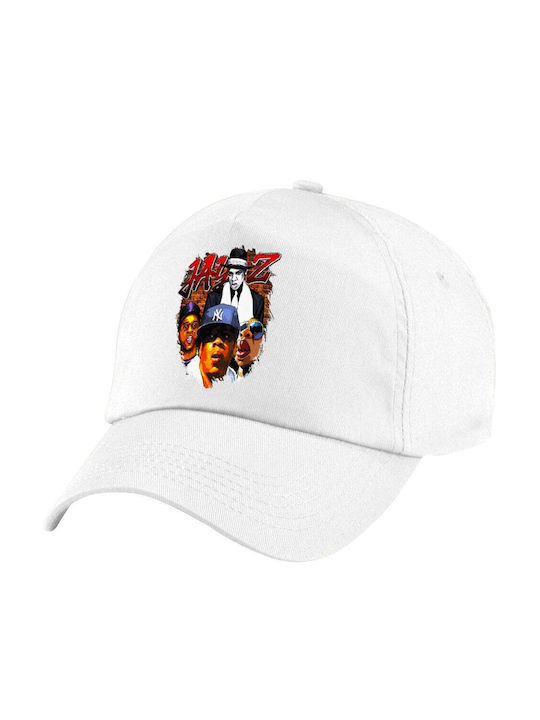 Koupakoupa Kids' Hat Fabric Jay-z White