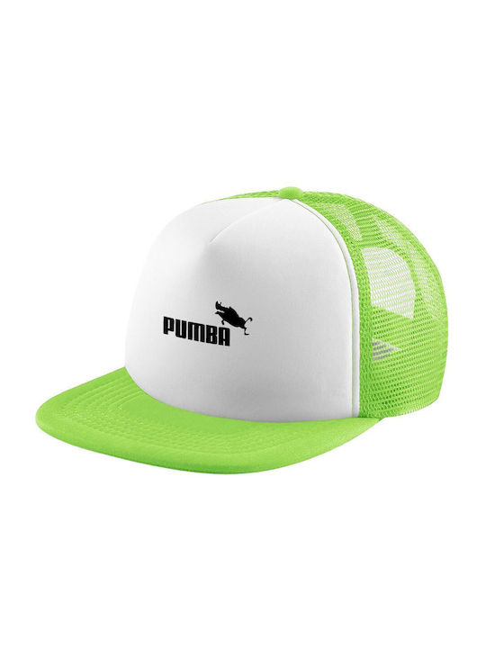 Koupakoupa Παιδικό Καπέλο Υφασμάτινο Pumba Πράσινο