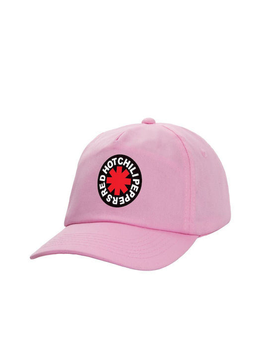 Koupakoupa Παιδικό Καπέλο Υφασμάτινο Red Hot Chili Peppers Ροζ