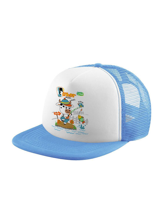 Koupakoupa Pălărie pentru Copii Tesatura Albastru deschis