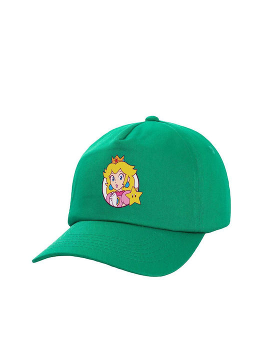 Koupakoupa Kids' Hat Fabric Princess Peach Green