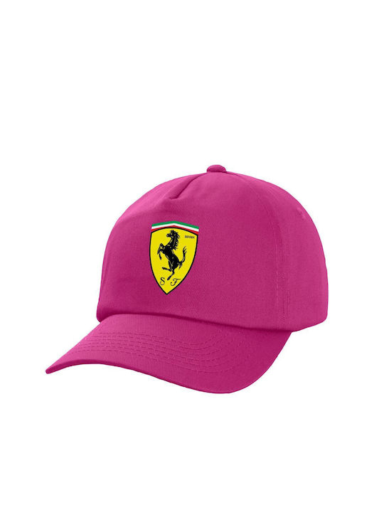 Koupakoupa Παιδικό Καπέλο Υφασμάτινο Ferrari Μωβ