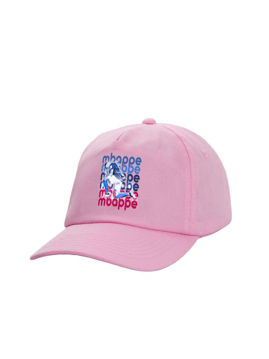 Koupakoupa Παιδικό Καπέλο Υφασμάτινο Κιλιάν Μπαπέ Ροζ