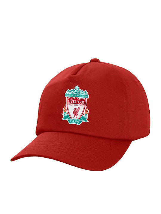 Koupakoupa Kids' Hat Jockey Fabric Liverpool Red