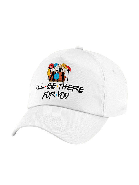 Koupakoupa Παιδικό Καπέλο Υφασμάτινο Friends Cover Λευκό