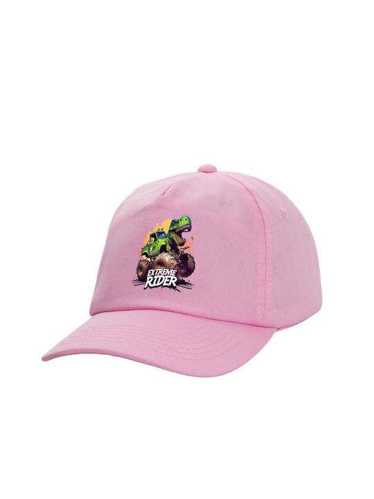 Koupakoupa Παιδικό Καπέλο Υφασμάτινο Extreme Rider Dyno Ροζ