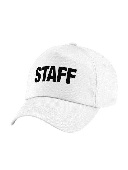 Koupakoupa Παιδικό Καπέλο Υφασμάτινο Staff Λευκό