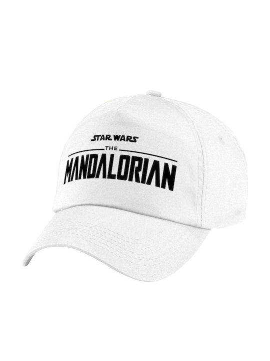 Koupakoupa Παιδικό Καπέλο Υφασμάτινο Mandalorian Λευκό