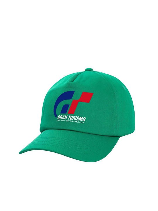 Koupakoupa Παιδικό Καπέλο Υφασμάτινο Gran Turismo Πράσινο