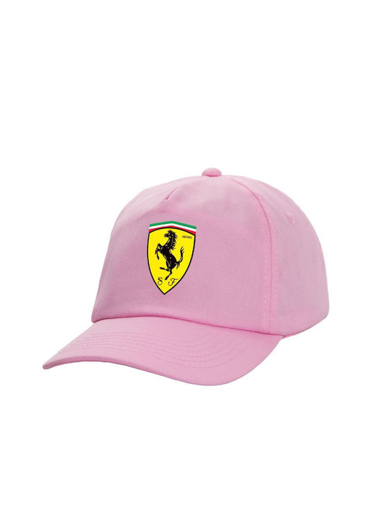 Koupakoupa Παιδικό Καπέλο Υφασμάτινο Ferrari Ροζ