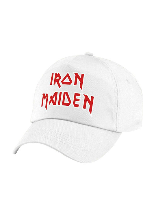 Koupakoupa Παιδικό Καπέλο Υφασμάτινο Iron Maiden Λευκό