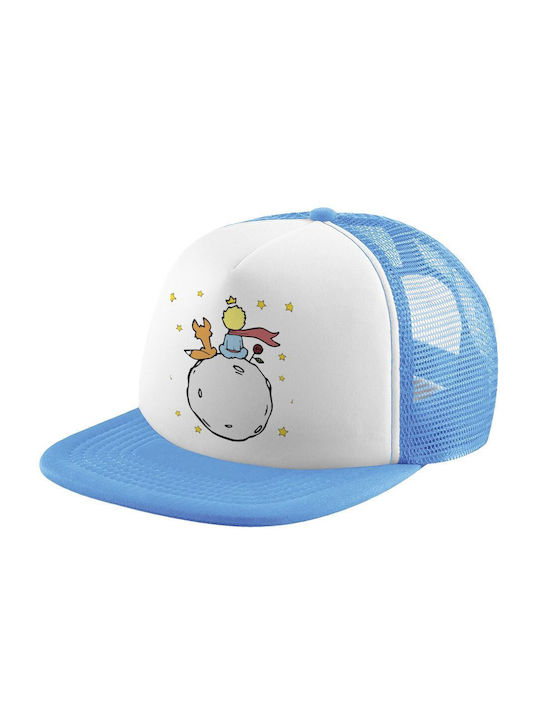 Koupakoupa Παιδικό Καπέλο Jockey Υφασμάτινο Little Prince Γαλάζιο