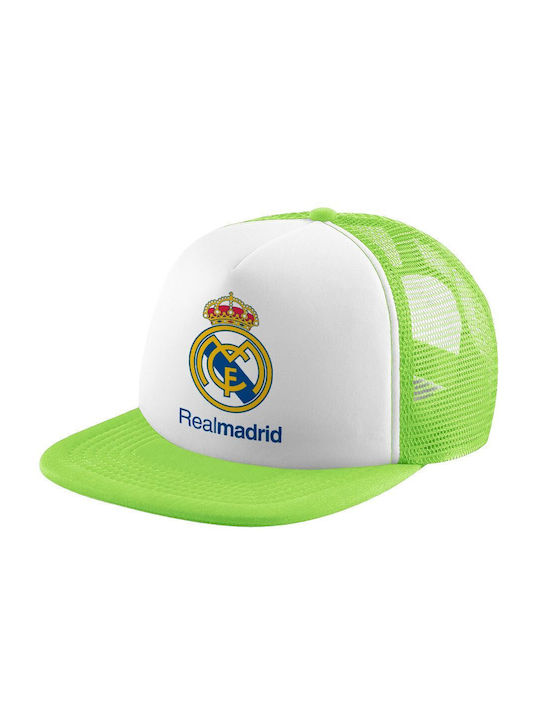 Koupakoupa Kids' Hat Jockey Fabric Real Madrid Cf Green