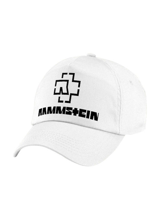 Koupakoupa Παιδικό Καπέλο Υφασμάτινο Rammstein Λευκό