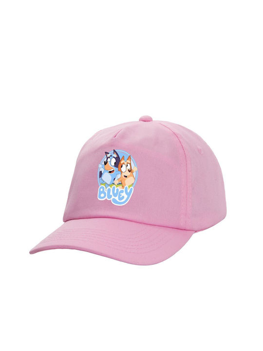 Koupakoupa Παιδικό Καπέλο Υφασμάτινο Bluey Dog Ροζ