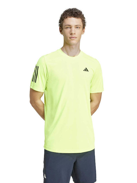 adidas 3 Streifen IS8110 Männliche Tennisbekleidung Gelbe