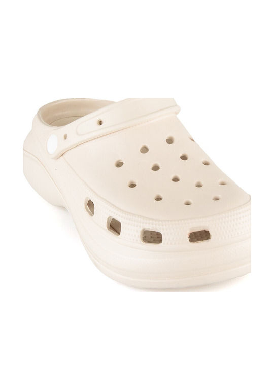 Silia D Women's Clogs Beige