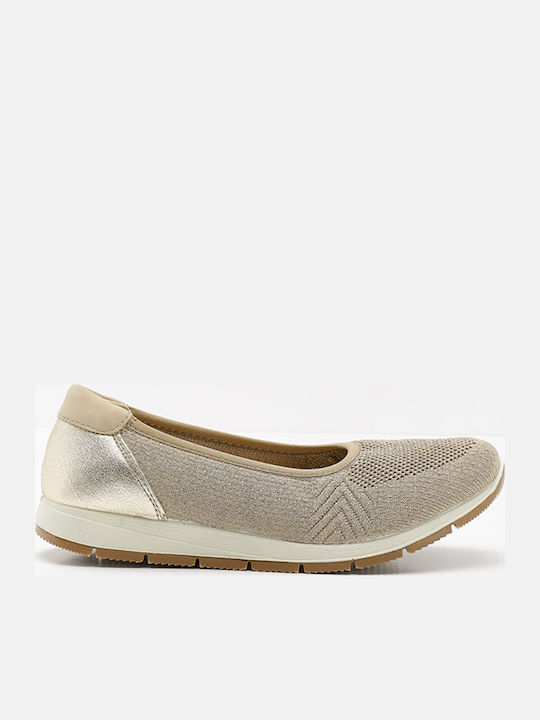 Imac Damen Ballerinas in Beige Farbe
