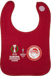 Koupakoupa Ολυμπιακός Νικητής Uefa Europa Conference League Champion 2023/24 Bib Fabric with Hoop & Loop Fastener Red