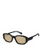 Superdry Unisex Sunglasses with Black Plastic Frame and Yellow Lens SDS 5020 104