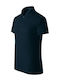 Kids Top Polo Navy Blue