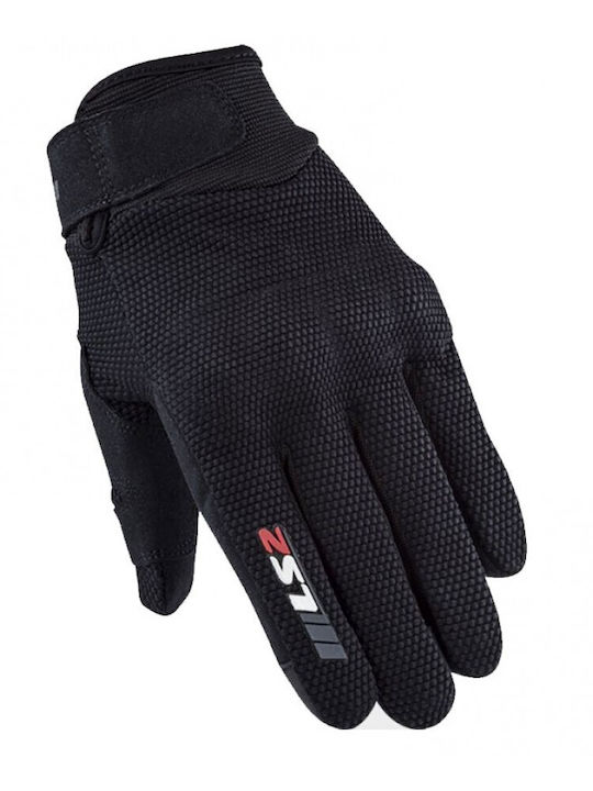 LS2 Ray Καλοκαιρινά Γυναικεία Γάντια Μηχανής Neoprene Μαύρα
