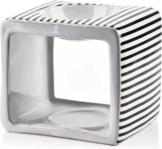 Κεραμικός Αρωματιστής Apollon White Striped