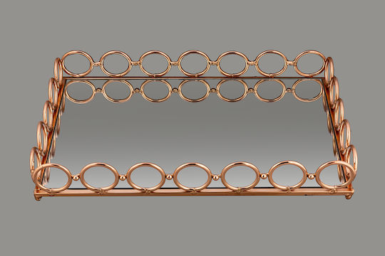 La Vista Metallisch mit Spiegel Rose Gold 1Stück