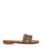 Women's Flat Sandals Brown