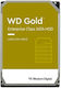 Western Digital Gold 6TB HDD Hard Drive 3.5" SATA III 7200rpm with 256MB Cache for NAS / Server WD6004FRYZ