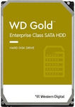 Western Digital Gold 8TB HDD Σκληρός Δίσκος 3.5" SATA III 7200rpm με 256MB Cache για NAS / Server