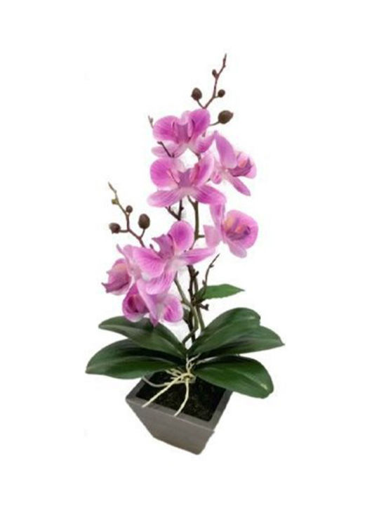 Plantă Artificială în Ghiveci Mic Orhidee 39.5cm ForHome