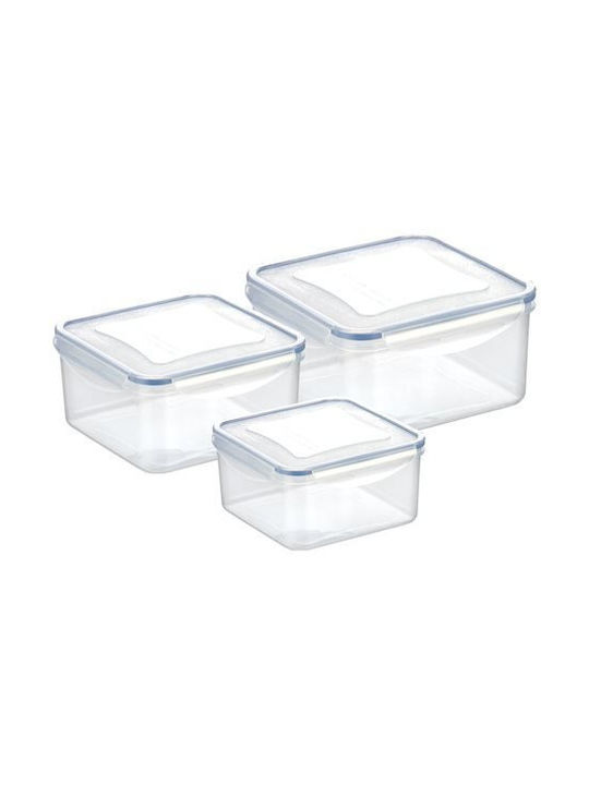 Tescoma Plastic Lunch Box 1200ml 3pcs