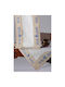 Silk Fashion Τραπεζομάντηλο Wh19-010 Σιέλ 135x175εκ.