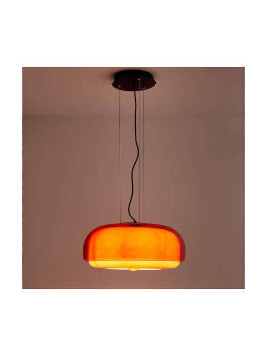 La Redoute Interieurs Висящо Осветително Тяло Червен 45x45x42см.