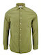 Seersucker Portofiori Geranio-3388 Μακρυμάνικo Πουκάμισο Khaki Green