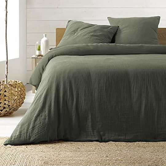 Douceur d'Intérieur Set Queen 240x220 Angelia Kaki