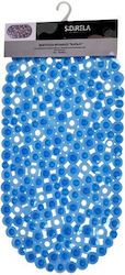 Sidirela Coral Bathtub Non-slip with Suction Cups Blue 39x69εκ.