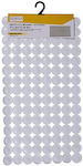 Sidirela Bathtub Mat with Suction Cups White 39x69cm