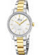Lotus Watches Γυναικείο Ρολόι Μπαταρίας με Χρυσό / Χρυσό Μεταλλικό Μπρασελέ