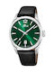 Lotus Watches Men's Watch Battery with Green Metal Bracelet