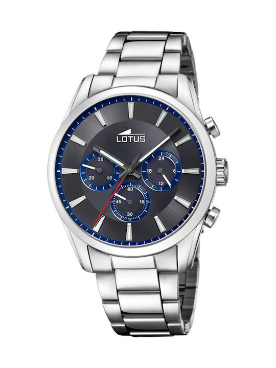 Lotus Watches Men's Watch Battery with Gray Met...