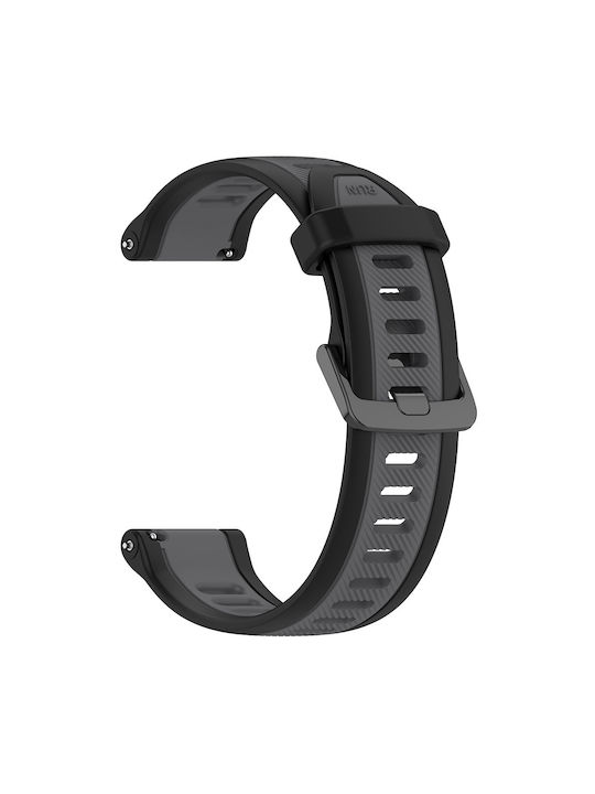 Techsuit Λουράκι Σιλικόνης Γκρι (Huawei Watch GT 2, GT 2 Pro, GT 3 Pro, Ultimate; Xiaomi Watch S1)