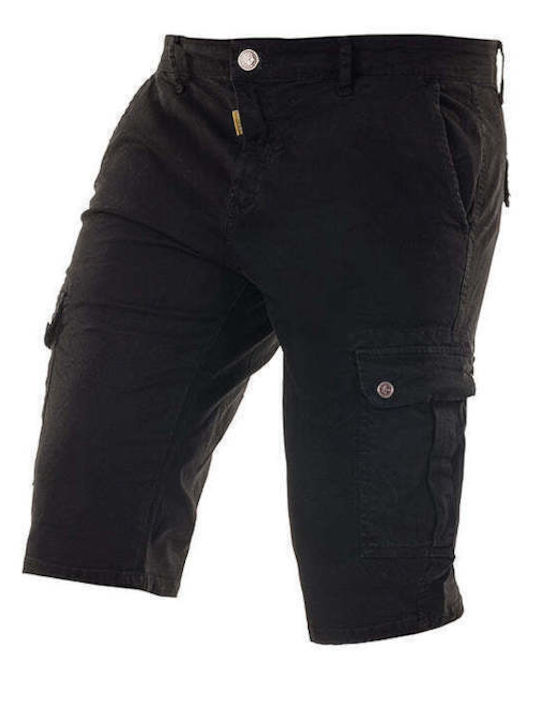Senior Men's Shorts Cargo Black